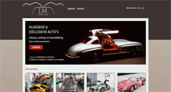 Desktop Screenshot of lm-classiccars.be