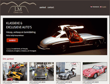 Tablet Screenshot of lm-classiccars.be